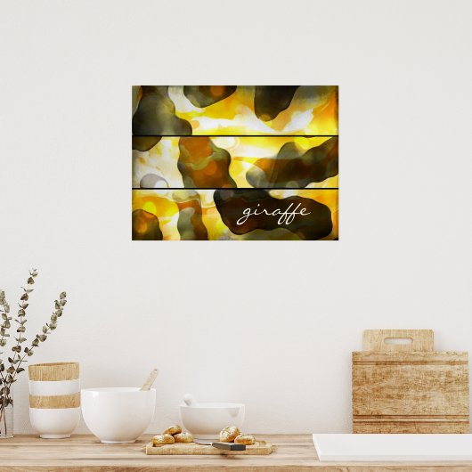 ToniGIRAFFE Print Poster (Küche)