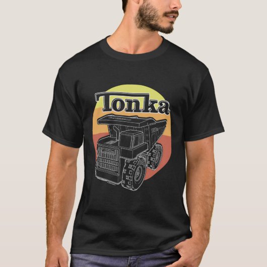 Tonka Truck Sunset T-Shirt (Vorderseite)