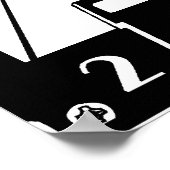 Tonkassette oder Nerd Art Poster (Ecke)