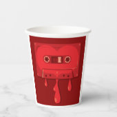 Tonkassette Pappbecher (Vorderseite)