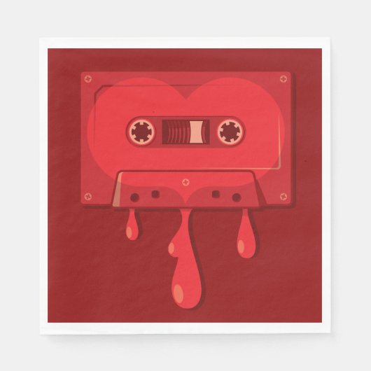 Tonkassette Serviette (Vorderseite)