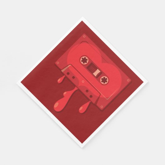 Tonkassette Serviette (Ecke)