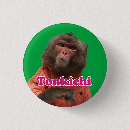 Tonkichi pinBackと ん の Taste 缶Mi. Button (Vorderseite)
