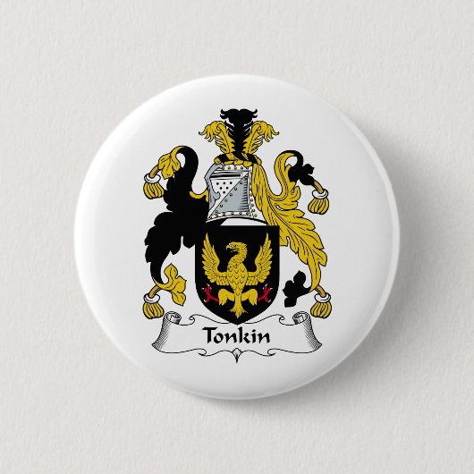 Tonkin Familienwappen Button (Vorderseite)