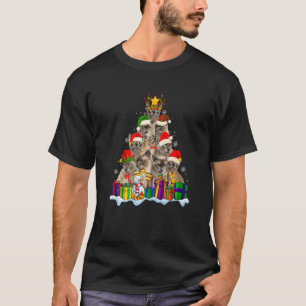 Tonkinese Cat Christmas Weihnachtsmannmütze Xmas T T-Shirt