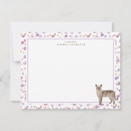 Tonkinese Cat Personalisiert Stationery Mitteilungskarte
