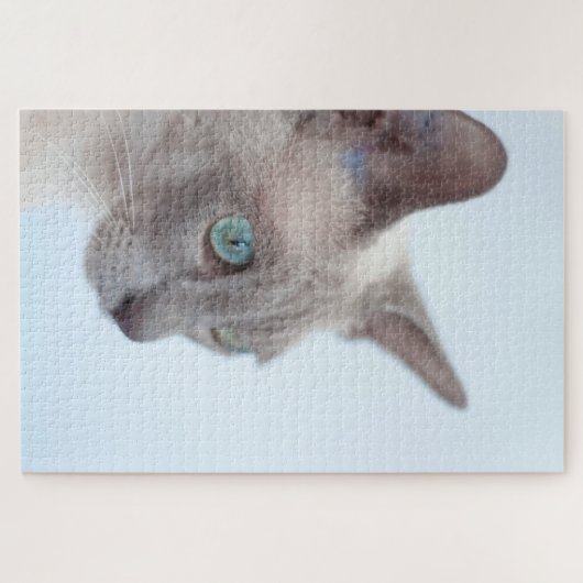 Tonkinese Cat. Puzzle (Horizontal)