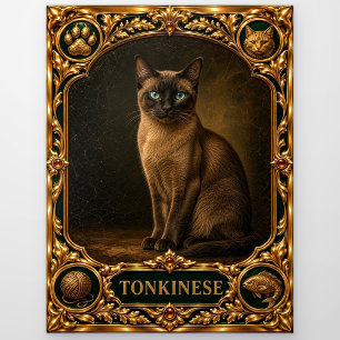 Tonkinese, Juwelen-Erbstück Kunst Postkarte