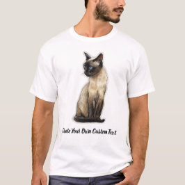 Tonkinese-Katze Erstellen Sie Ihren eigenen benutz T-Shirt