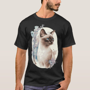 Tonkinese-Katze Japanische Kirschblüte Sakura Katz T-Shirt