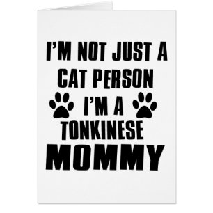 Tonkinese Katzen-Entwurf