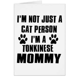 Tonkinese Katzen-Entwurf