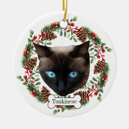 Tonkinese Keramik Ornament (Vorne)