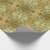 Tonkinson Birds - Bluebird XL Geschenkpackung Geschenkpapier (Ecke)