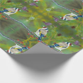 Tonkinson Birds - Finch & Thistle Geschenkpackung Geschenkpapier (Ecke)