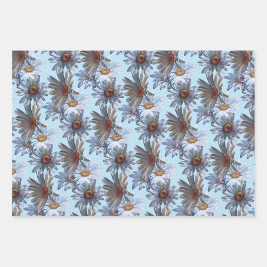 Tonkinson Daisies Galore Tissue Gift Wrap Inpakpap Geschenkpapier Set (Vorderseite 2)