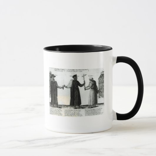 Tonkopf, Rattlehead, Rundkopf Tasse (Rechts)