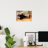 Tonleitern spielen, feine Kunst, Poster (Heimbüro)