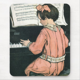 Tonleitern von Jessie Willcox Smith, Klaviermusik  Mousepad