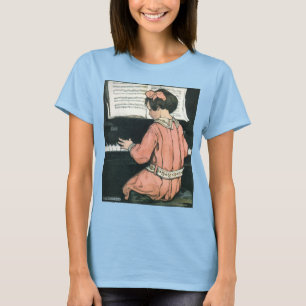 Tonleitern von Jessie Willcox Smith, Klaviermusik T-Shirt