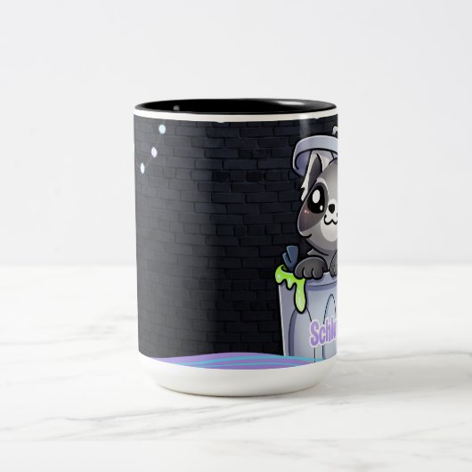 "Tönnchen Tasse" Zweifarbige Tasse (Mittel)