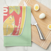 Tonne Thunfischkonserven Geschirrtuch (Viertel Falte)