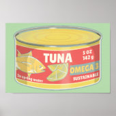 Tonne Thunfischkonserven Poster (Vorne)