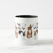 Tonnen der Brötchen-Kaninchen-Tasse Tasse (Zentrum)