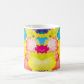 Tonnen farbiger Kreise Kaffeetasse (Mittel)