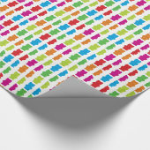 Tonnen gummiartiges Bärn-Packpapier Geschenkpapier (Ecke)