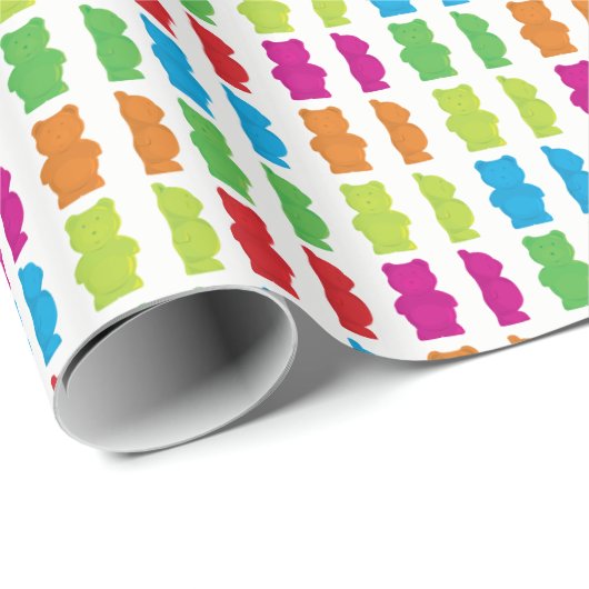 Tonnen gummiartiges Bärn-Packpapier Geschenkpapier (Rolleneckpunkt)