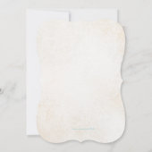 TONNEN LIEBE/Elefant Couple Heart Wedding Einladung (Rückseite)