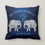 TONNEN LIEBE | Elephant Couple Custom Wedding Gift Kissen<br><div class="desc">TONNEN LIEBE | Elefant Couple Custom / Personalisierte Hochzeitswurfkissen. Sie können es anpassen, um das blaue Hintergrundbild zu löschen, um eine Farbe hinzuzufügen, die Ihren Geschmack mehr Anzug. So: Klicken Sie auf die Schaltfläche Anpassen> Klicken Sie auf Hintergrundfarbe Ein Menü von Farben wird angezeigt, wählen Sie einen oder geben Sie...</div>