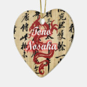 Tono Weihnachtsverzierung Keramikornament (Links)