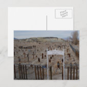 Tonopah-Friedhof Postkarte (Vorne/Hinten)