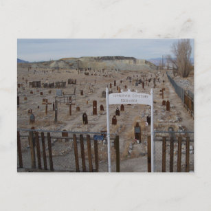 Tonopah-Friedhof Postkarte
