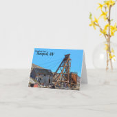 Tonopah Nevada Blank Karte (Gelbe Blume)