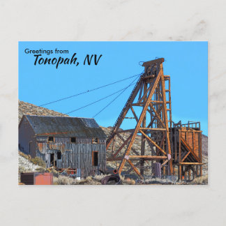 Tonopah Nevada Grußkarte Postkarte