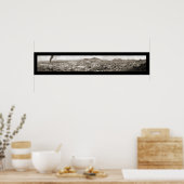 Tonopah NV Panorama Foto 1913 Poster (Küche)