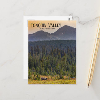 Tonquin Valley, Jasper NP Caribou Postcard Postkarte