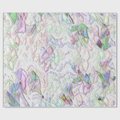 Tons pérola ou peças coloridas ao creme geschenkpapier (Flach)