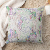 Tons pérola ou peças coloridas ao creme kissen (Decke)