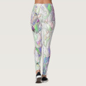 Tons pérola ou peças coloridas ao creme leggings (Rückseite)