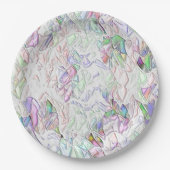 Tons pérola ou peças coloridas ao creme pappteller (Vorderseite)