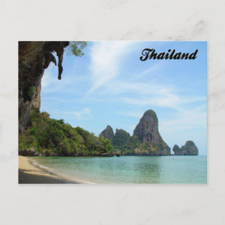 Tonsai Beach-Railay Beach Krabi Thailand Postcard Postkarte