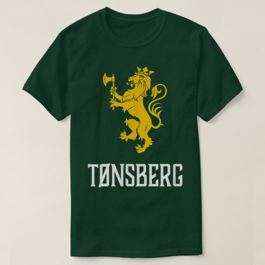 Tonsberg, Norway - Norge, Norwegian T-Shirt (Design vorne)
