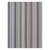 Tonschiefer Kies Blau und Brauner Streifen Tischdecke (Vorderseite)