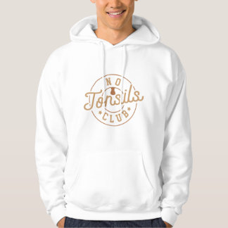 Tonsies Club Tonsillitis Out Spaß Kinder-Parcours Hoodie