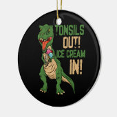 Tonsil Out Ice Cream Removal Operation Erholung To Keramik Ornament (Links)