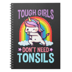 Tonsillectomie bei sonniger Tonsil-Entfernung Einh Notizblock